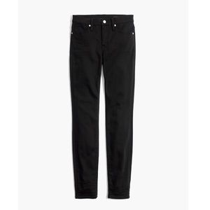 MADEWELL 9” Mid-Rise Skinny Jeans in Lunar Wash